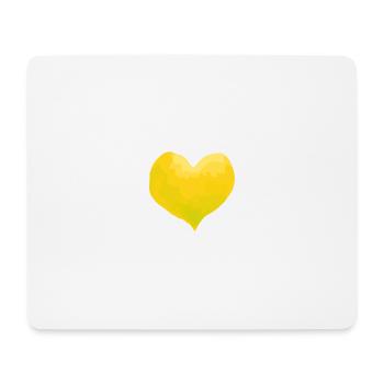Coeur Amour Dans Amour Mariage - Tapis de souris (format paysage) - blanc - Devant