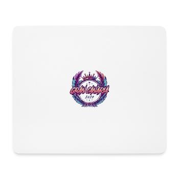 Armoiries de Gran Canaria 2024 - Tapis de souris (format paysage) - blanc - Devant