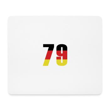79 Number Germany Jersey - Mouse Pad (horizontal) - white - Front