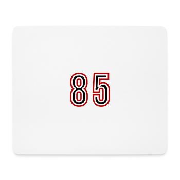 85 Number Years Jersey - Mouse Pad (horizontal) - white - Front