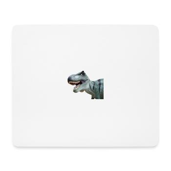 T-Rex - Mousepad (Querformat) - Weiß - Vorne