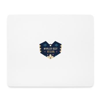 Best mom 20 - Mousepad (Querformat) - Weiß - Vorne