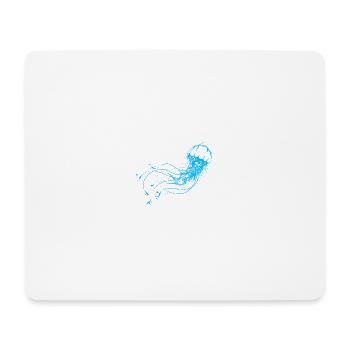 SB001 Medusa Wandaufkleber - Mousepad (Querformat) - Weiß - Vorne