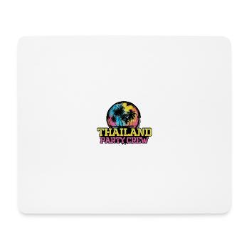L’équipe de l’équipe de fête en Thaïlande - Tapis de souris (format paysage) - blanc - Devant