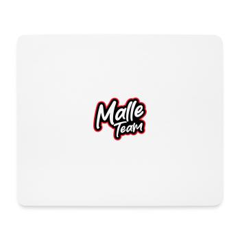 Malle Team - Mouse Pad (horizontal) - white - Front