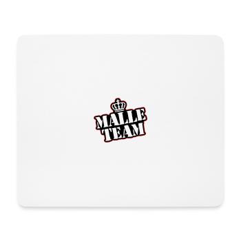 Malle Team - Mouse Pad (horizontal) - white - Front