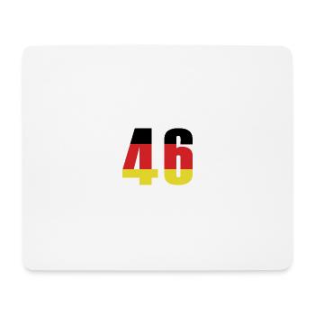 46 Number Germany Jersey - Mouse Pad (horizontal) - white - Front
