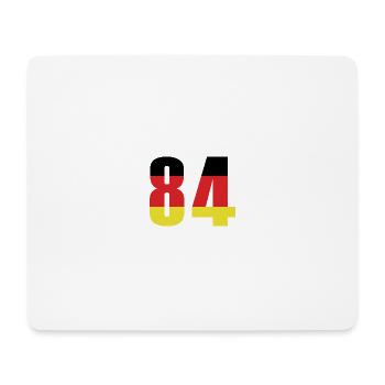 84 Number Germany Jersey - Mouse Pad (horizontal) - white - Front
