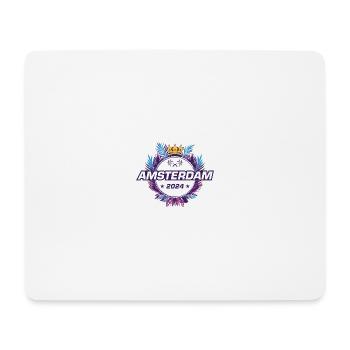 Amsterdam 2024 - Mouse Pad (horizontal) - white - Front