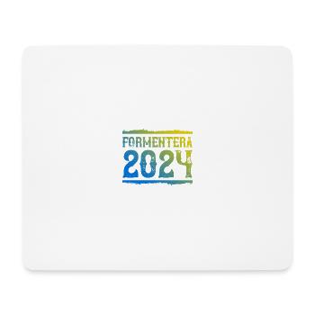 Formentera 2024 - Mousepad (Querformat) - Weiß - Vorne