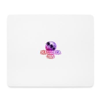 Mallorca 2024 Palm Trees - Mouse Pad (horizontal) - white - Front