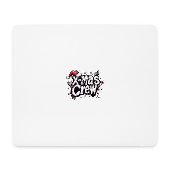 X-Mas Crew - Mouse Pad (horizontal) - white - Front