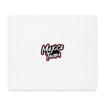 Mexiko Team - Mousepad (Querformat) - Weiß - Vorne