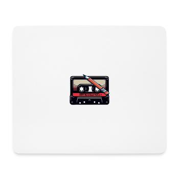 DIYK7 - Tapis de souris (format paysage) - blanc - Devant