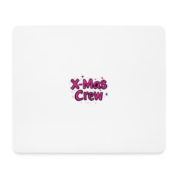 X-Mas Crew - Mouse Pad (horizontal) - white - Front