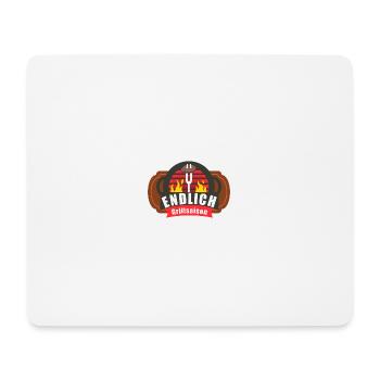 Grillsaison Goodies, Grillen, BBQ, Camping - Mousepad (Querformat) - Weiß - Vorne