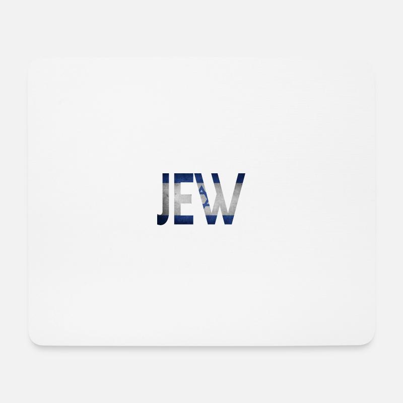 Israel Judenstern Davidstern - Mousepad (Querformat) - Weiß