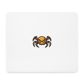 Crabe Crabe Halloween Animal - Tapis de souris (format paysage) - blanc - Devant