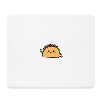 Cute Taco Motif for Clothes - Mouse Pad (horizontal) - white - Front