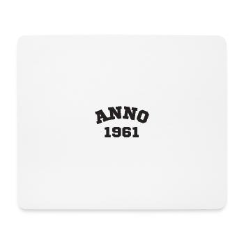 Anno 1961 Birthday Year of birth - Mouse Pad (horizontal) - white - Front