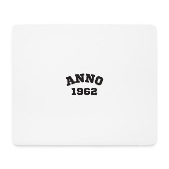 Anno 1962 Geburtstag Geburtsjahr - Mousepad (Querformat) - Weiß - Vorne
