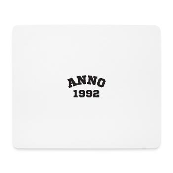 Anno 1992 Birthday Year of birth - Mouse Pad (horizontal) - white - Front