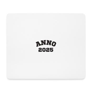 Anno 2025 Geburtstag Geburtsjahr - Mousepad (Querformat) - Weiß - Vorne