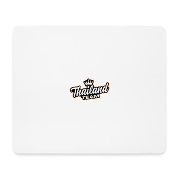 Thailand Team - Mousepad (Querformat) - Weiß - Vorne