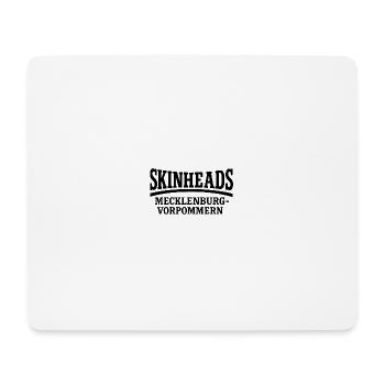Skinheads Mecklembourg-Poméranie-Occidentale - Tapis de souris (format paysage) - blanc - Devant