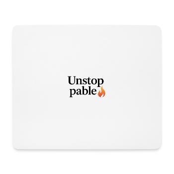 Unstoppable Flame - Mouse Pad (horizontal) - white - Front