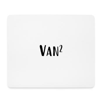 VAN² - Tapis de souris (format paysage) - blanc - Devant