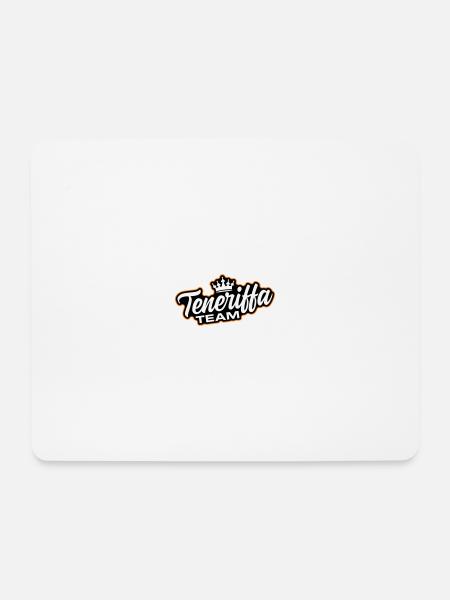 Teneriffa Team - Mousepad (Querformat) - Weiß