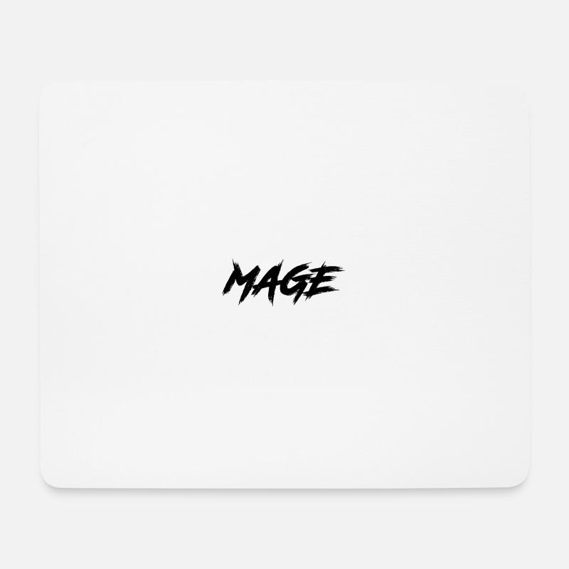 Mage - Mouse Pad (horizontal) - white