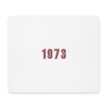 1973 Numéro de l’année - Tapis de souris (format paysage) - blanc - Devant