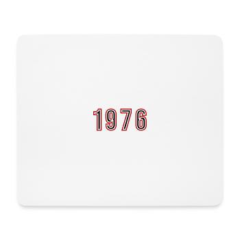 1976 Year Number - Mouse Pad (horizontal) - white - Front