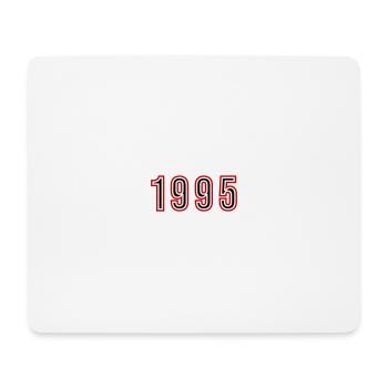1995 Year Number - Mouse Pad (horizontal) - white - Front
