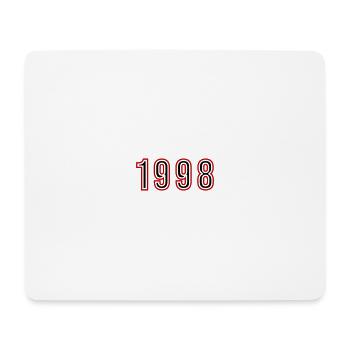 1998 Year Number - Mouse Pad (horizontal) - white - Front