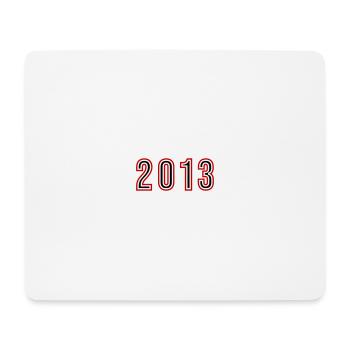 2010 Year Number - Mouse Pad (horizontal) - white - Front