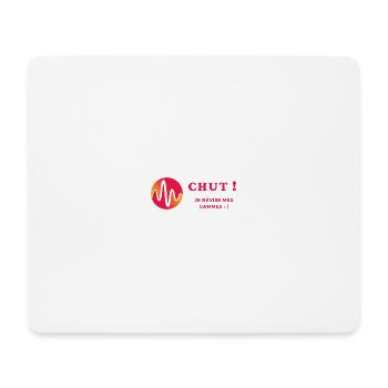 Chut je révise mes gammes - Tapis de souris (format paysage) - blanc - Devant