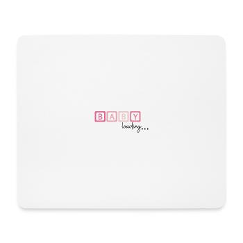 Baby loading… Aufdruck - Mousepad (Querformat) - Weiß - Vorne