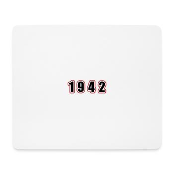1942 Jahr Geburtstag - Mousepad (Querformat) - Weiß - Vorne