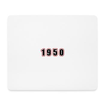 1950 Year Birthday - Mouse Pad (horizontal) - white - Front