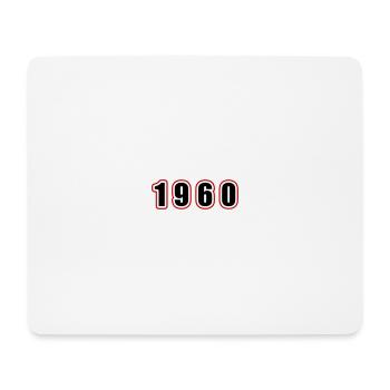 1960 Jahr Geburtstag - Mousepad (Querformat) - Weiß - Vorne