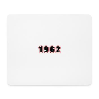 1962 Jahr Geburtstag - Mousepad (Querformat) - Weiß - Vorne