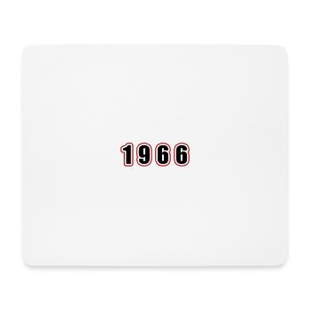 1966 Year Birthday - Mouse Pad (horizontal) - white - Front