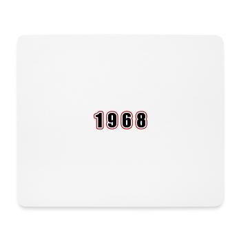 1968 Jahr Geburtstag - Mousepad (Querformat) - Weiß - Vorne