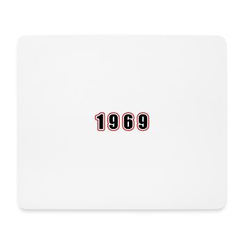 1969 Jahr Geburtstag - Mousepad (Querformat) - Weiß - Vorne