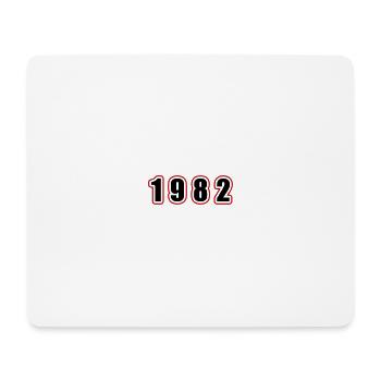 1982 Year Birthday - Mouse Pad (horizontal) - white - Front