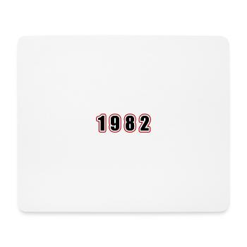 1982 Jahr Geburtstag - Mousepad (Querformat) - Weiß - Vorne