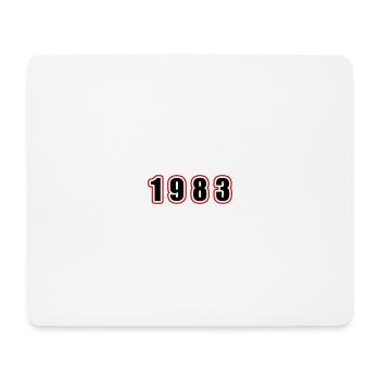 1983 Year Birthday - Mouse Pad (horizontal) - white - Front
